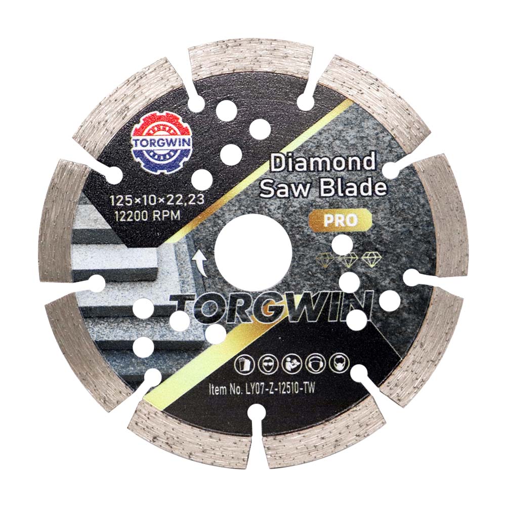 Blade de serra de diamante segmentada de 125 mm para cortar mármore