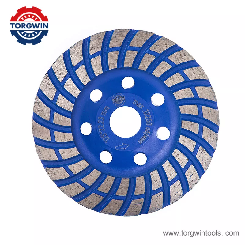 Roda de moedura de soldagem de alta frequência com os dentes duplos 125mm do turbocompressor da fileira
