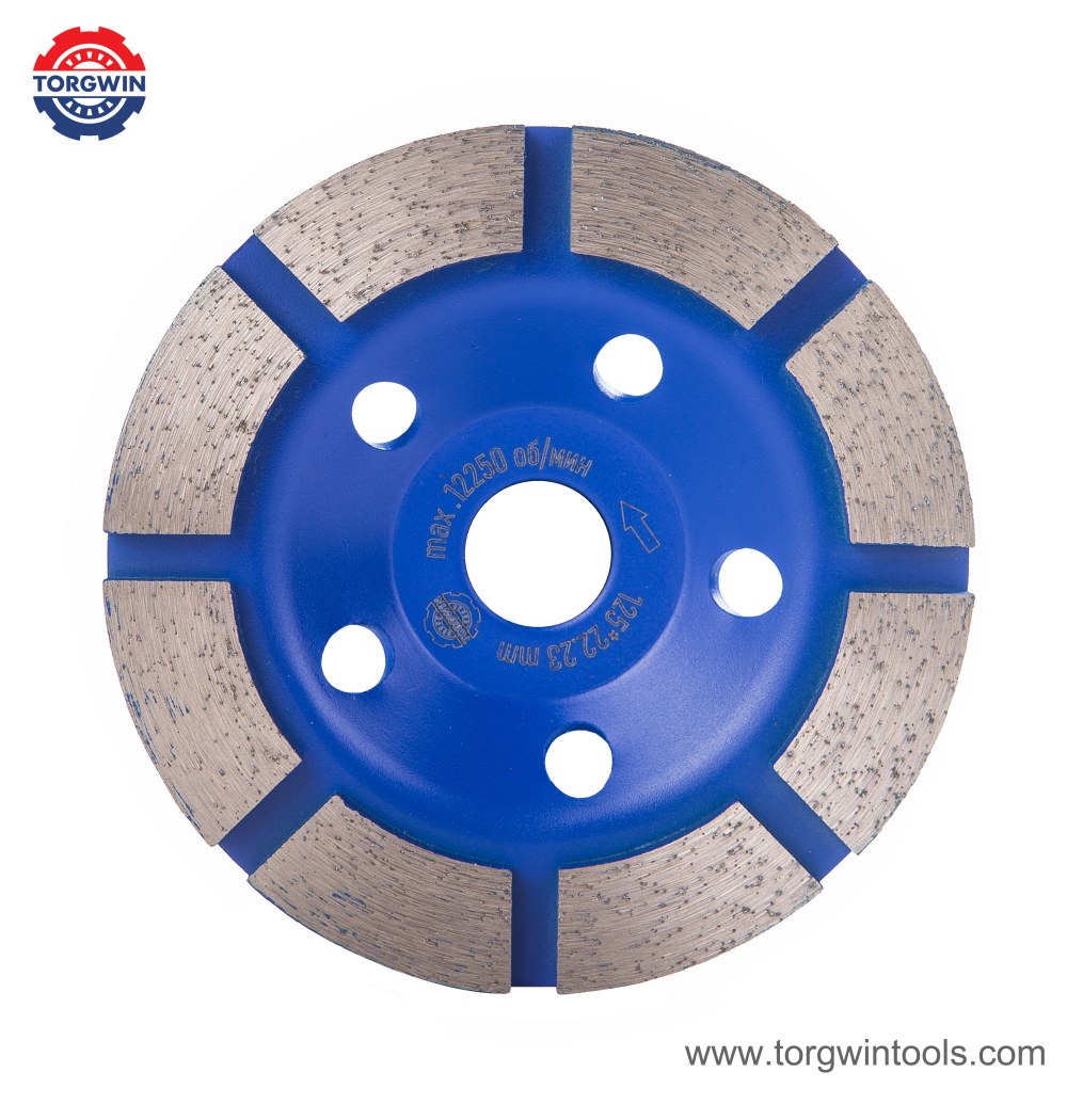 Roda de moedura de soldagem de alta frequência com dentes turbo 125mm