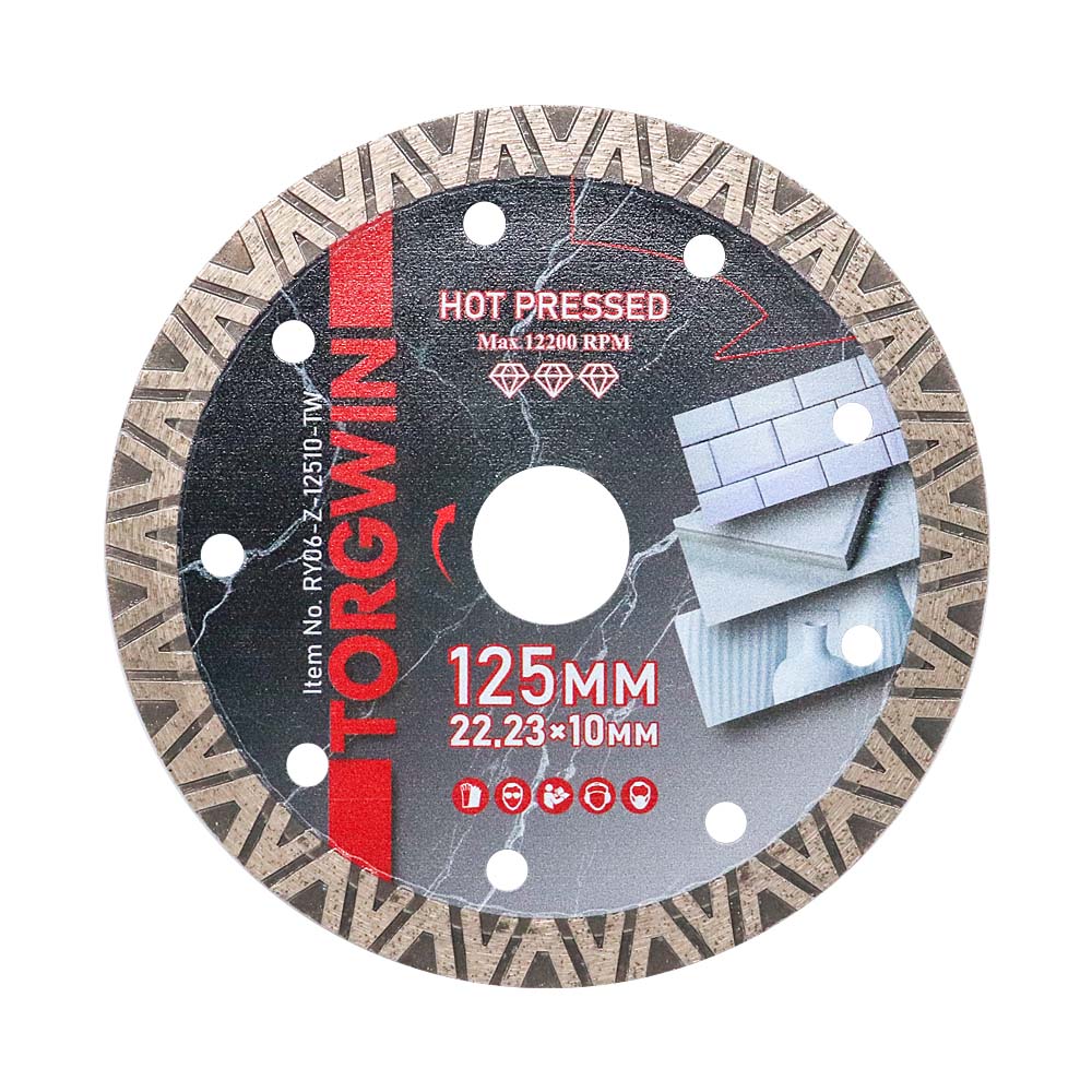 Hot Pressado em forma de Diamond Blade Pro em forma de V